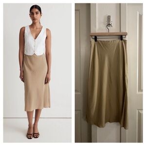 Madewell Layton Midi Slip Skirt